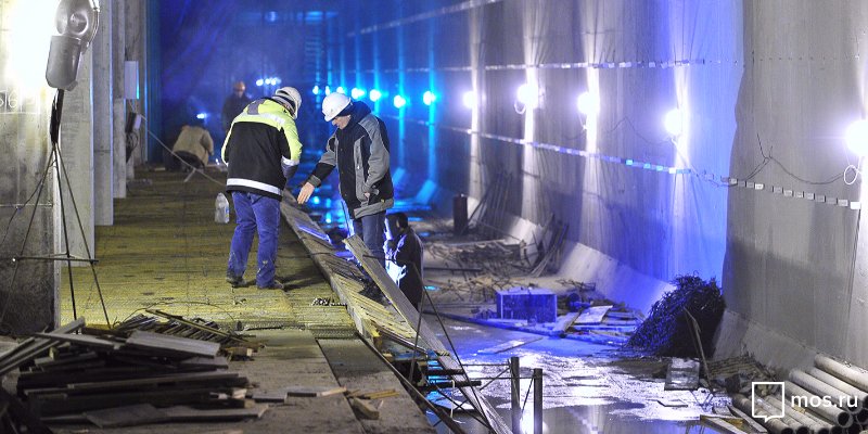 Ежегодно в Москве планируется открывать 10 станций метро